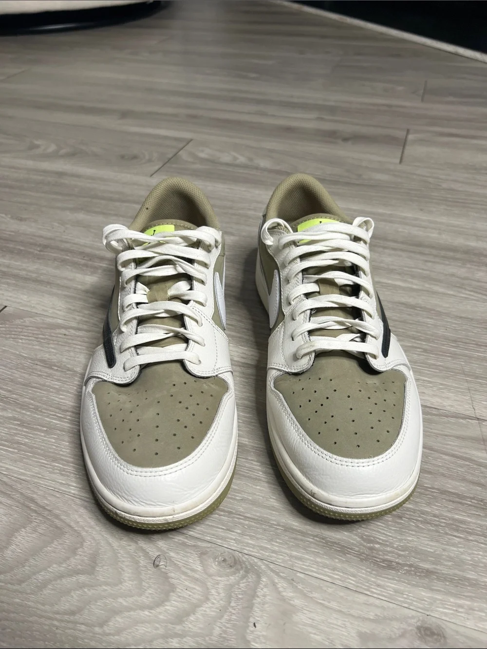 Air Jordan 1 Retro Low Golf Travis Neutral Olive (12)
